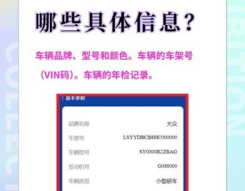 车辆识别代码免费查询(车辆识别代码查询入口)