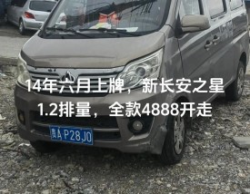 长安之星8座参数配置表(长安之星的参数)