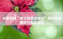 必看教程“微乐掼蛋透视挂”揭秘透视辅助万能挂用法