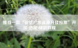 推荐一款“微信广东雀神开挂应用”开挂(透视)辅助教程
